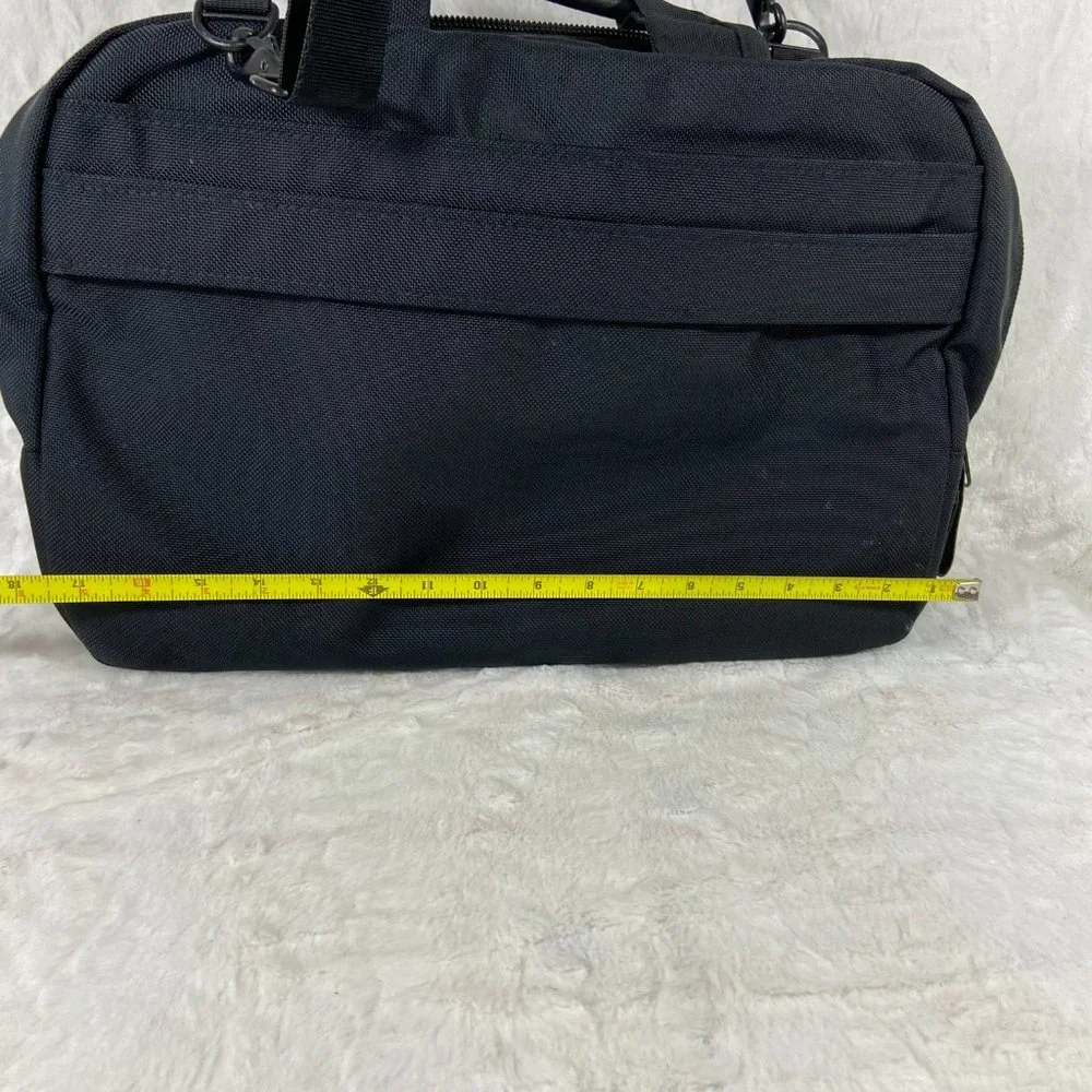 Brenthaven Carrying Briefcase Messenger Bag Laptop Computer Office Black 17